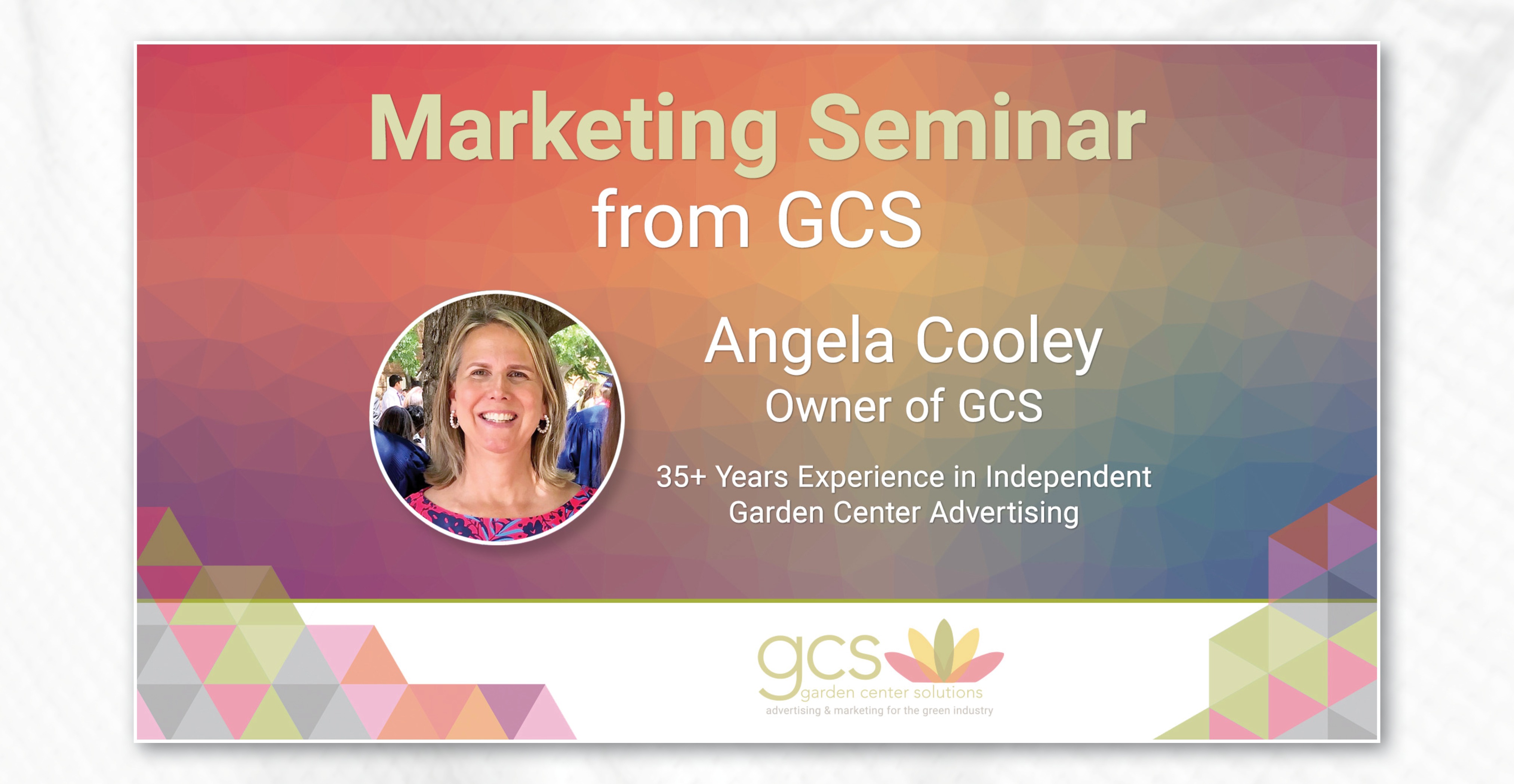 GCS - Marketing Seminar with Angela Cooley 206